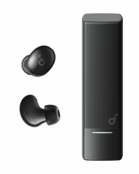 soundcore A30i von Anker, Kabellose Kopfhörer, Smartes Noise Cancelling, Ultra-Geräuschunterdrückung, Edles Lippenstift-Design, Leicht und bequem, Klarer Sound, 15h mit ANC, IP54, Bluetooth 5.4 Black