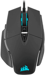 CORSAIR M65 RGB ULTRA Wired Tunable FPS Gaming Mouse - 26.000 DPI - Optische Schalter - Gewichtssystem - AXON Hyper-Processing-Technologie - iCUE-Kompatibel - PC, Mac, PS5, PS4, Xbox - Schwarz Schwarz M65 RGB ULTRA