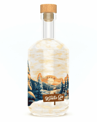 Winter Wonderland Spirits - Winter Gin - 0,5 Ltr. - 42% vol. - Vegan - mit magischem Glitzer-Effekt! Gin mit winterlichen Gewürzen