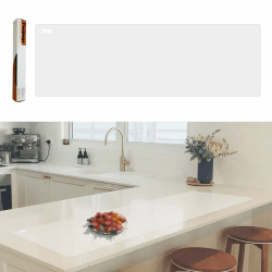 Foepoge 125×40 cm Silikonmatte Groß für küche, Silikon Unterlage Hitzebeständige Bastelunterlage für Epoxidharz,Zuschneidbar Tischmatte,Antihafte rutschfeste Arbeitsmatte Thekenmatte,Halbtransparent Halbtransparent 125L x 40B cm