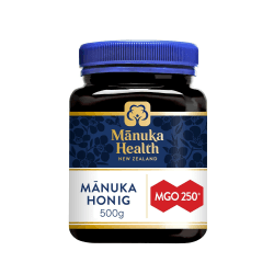 Manuka Health - Manuka Honig MGO 250+ (500 g) - 100% Pur aus Neuseeland mit zertifiziertem Methylglyoxal Gehalt 500 g (1er Pack) Single