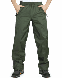 33,000ft wasserdichte Regenhose für Herren Leichte Regenhose Winddichte Outdoorhose zum Wandern Camping Golf XXL Beige