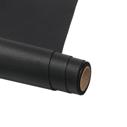 Bocguy Kunstleder Selbstklebend 300 X 15 cm, Leder Patch Selbstklebend, Leder Reparatur Patch PU Lederreparaturband für Sofas, Handtaschen, Jacken, Autositze, Möbel, Schwarz Schwarz 15 X 300 cm