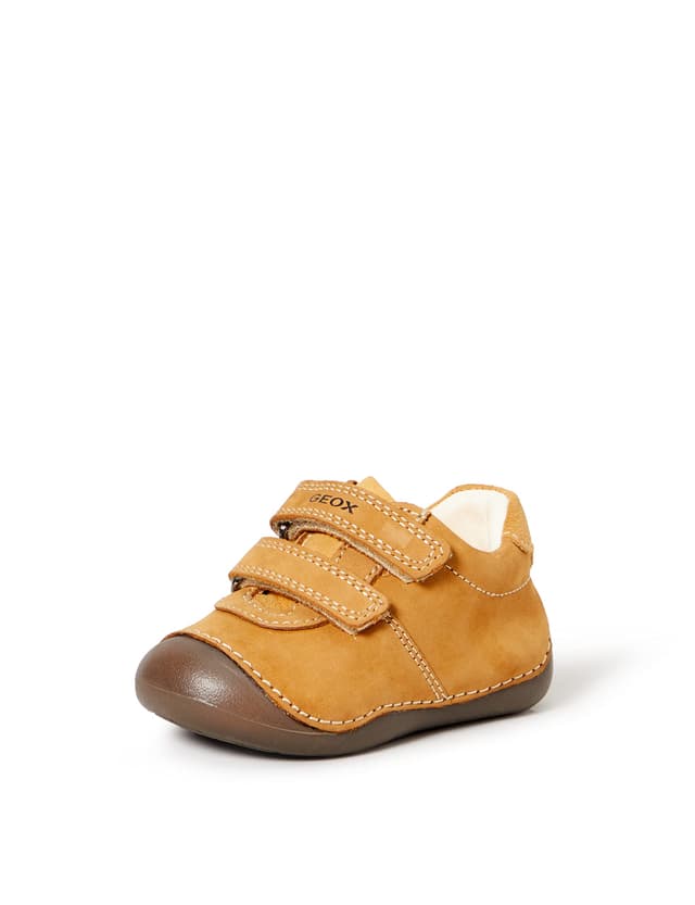 Geox Baby-Jungen B Tutim A First Walker Shoe 20 EU Biscuit