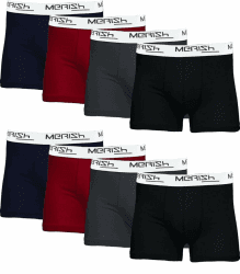 MERISH Boxershorts Herren 8-er / 12-er Pack S-5XL Unterwäsche Unterhosen Männer Men Retroshorts New L 216c 8er Set Mehrfarbig