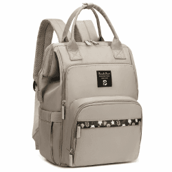 Pomelo Best Baby Wickelrucksack macaron Wickeltasche Rucksack mit wasserdicht Wickelunterlage Große Kapazität Reiserucksack für Unterwegs Khaki Klein