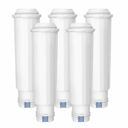 AQUACREST Filter Ersatz für Melitta® Filterpatrone, Nivona® Wasserfilterpatrone, Melitta® Pro Aqua, Krups® F088, Nivona® Café Romatica, Melitta® Barista, Bosch®, TÜV SÜD Zertifizierte (5)