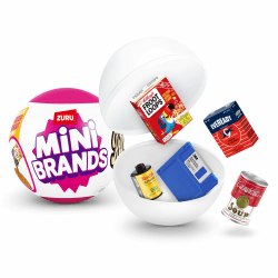 Mini Brands 77557 1 Kapsel von ZURU Überraschungs Minis zum Sammeln, Blindverpackung, Retro-Sammlerstücke