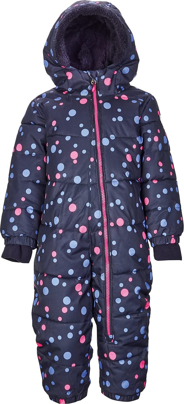 Killtec Unisex Kinder Karter Mini Overall In Daunenoptik Mit Kapuze 98-104 dunkelnavy