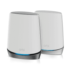NETGEAR Orbi NBK752 5G LTE Wifi 6 WLAN Mesh System (5G Funknetz Homespot Set bis 350 m² Abdeckung und AX4200 Tri-Band, WLAN Router mit 5G Modem und Mesh Satellit, für jede SIM-Karte freigeschaltet) 5G Wifi 6 | 4.200 MBit/s