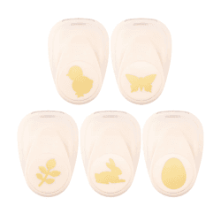 Vaessen Creative Stanzer Set - Motivstanzer - Ostern - 5 Stück - Tonpapier und Bastelmaterial bis zu 250 g/m² - zum Basteln Mit Papier und Scrapbooking Ostern 5 Stück