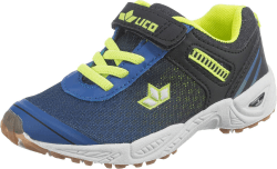 Lico Unisex Kinder Barney Vs Sneaker 34 EU Blau Schwarz Lemon