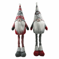 Waterice 2-teiliges Weihnachtsdekoration-Set mit Weihnachtsmann und Schneemann, ideal für Wohnzimmer, Schlafzimmer, Flur, Büro, Heimdekoration und als festliches Geschenk. Xmas-toy Xmas-toy-001