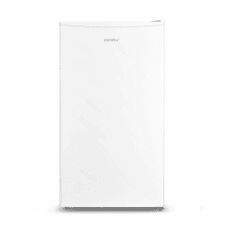 COMFEE' RCU60WH2(E) 60L Gefrierschrank senkrecht, 3 Fächer, Eintür, einstellbare Temperatur, umkehrbare Tür, leise, Freistehend, Weiß 60L Energieklasse E