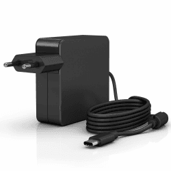 90W USB C Netzteil, 87W PD Wandladegerät Typ C mit Schnellladegerät 90W (kompatibel mit 87W 61W, 45W, 30W und 12W) für MacBook Pro Air 2018, HP, Dell, Lenovo und alle Laptops oder Smartphones