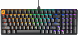 GLORIOUS Gaming GMMK 2 Full Size (96%) – Mechanisches Gaming-Keyboard, Aluminiumrahmen, anpassbar, Doubleshot-Kappen, Fox Schalter, tastenweise RGB, Amerikanisch QWERTY Layout - Schwarz Schwarz Full Size (96%) Amerikanisches QWERTY