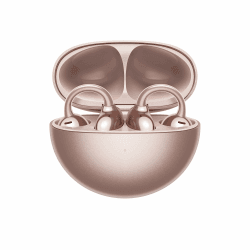 Huawei FreeClip, Innovatives Clip-Design, Intensives Open-Ear-Hörerlebnis, KI-Hintergrundgeräuschunterdrückung bei Anrufen, Superlange Akkulaufzeit, Android&iOS, Rosa Gold HUAWEI FreeClip Rosa Gold