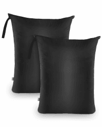 OTraki 2 Stück Wetbag Wasserdicht Nasstasche Wiederverwendbar Wet Bag Kindergarten 60 cm x 80 cm Hängende Kleidung Schmutzige Kleidung Tasche Organiser für Badeanzüge Strandtuch Sportkleidung 24 x 31 inch