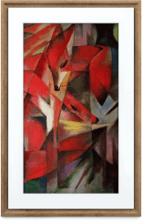 Netgear MEURAL Canvas II MC321HW Smart Art Digitale HD-Leinwand 41 x 61 cm (Dunkler Holzrahmen, 21.5 Zoll, Gemälde & Fotografien in naturgetreuen Details wiedergegeben, NFT Crypto Art, WLAN mit App) 21,5 Zoll Dunkles Holz Single