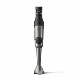 Philips 5000-Serie Stabmixer - 1200W Leistung. ProMix-Technologie. LED-Geschwindigkeitsanzeiger. Stufenlose Geschwindigkeitseinstellung. Kompaktes Design. Leicht zu reinigen. Schwarz (HR2681/00)