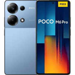 Poco M6 Pro Smartphone, 12+512GB Handy ohne Vertrag, 120Hz 6,67" AMOLED DotDisplay, 64MP OIS Dreifach-Kamera, 5000mAh, 67W Turbo-Charge, Dual-SIM, Blau (DE Version + 2 Jahre Garantie) Blue 12+512 POCO M6 Pro
