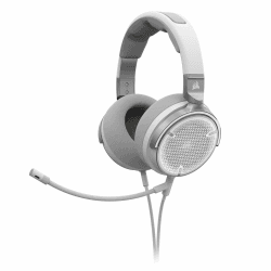 Kabelgebundenes Multiplattform-Gaming-Headset Mit abnehmbarem, Unidirektionalem Mikrofon - Graphene-Treiber - 20Hz-40 kHz - PC, Mac, PS5, PS4, Xbox, Nintendo Switch, Mobile - Weiß
