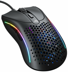 GLORIOUS Gaming Model D 2 Wired Gaming Mouse - ergonomische, superleicht 58g, 26K optischer Sensor, 6 programmierbare Tasten, 80-Millionen-Klicks-Lebensdauer, FPS, MMO, MOBA - Mattschwarz Model D 2 Kabel Mattschwarz
