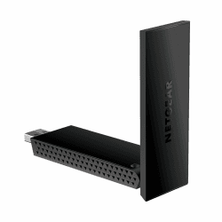 NETGEAR Nighthawk WLAN Stick WiFi 6, USB 3.0 WiFi-Adapter (A7500) - AX1800 Speed (bis zu 1,8 GBit/s) - Kompatibel mit jedem WiFi 6- oder WiFi 5-Router oder Mesh-System - Für Windows-PCs 1,8Gbit/s (AX)