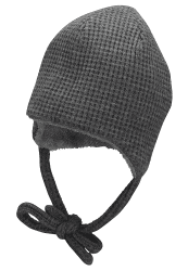 Sterntaler Jungen Beanie Waffeloptik Mütze 33 rauchgrau
