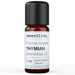Thymianöl - reines ätherisches Öl von wesentlich. - 100% naturrein aus der Glasflasche (10ml) Thymian 10 ml (1er Pack)
