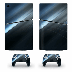 DolDer Sticker für PS5 Slim Disc Edition, Aufkleber Vinyl Skin Schutzfolie Folie Cover für PS5 Slim Disc Konsole und Controller (50AY-S0023)