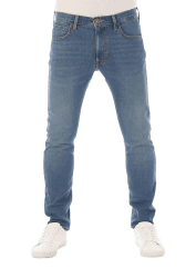 Lee Herren Jeans Luke Slim Fit Hose Tapered Männer Jeanshose Baumwolle Denim Stretch Blau Schwarz Grau w30 w31 w32 w33 w34 w36 w38 34W / 32L Used Blue (Lss2hdpd3)