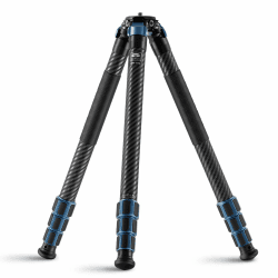 SIRUI AM-324 Cabon Faser Kamerastativ Reisestativ Kohlefaser 144,8 cm, professionelles Robustes Dreibein Stative mit 4 Beinen, max. Rohrdurchmesser 32 mm, belastbar bis 19 kg