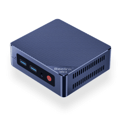 Beelink Mini S12 Mini PC, Intel 12. Prozessor N95 (4C/4T, bis zu 2.9Ghz), 16G DDR4 500G M.2 SSD Mini Computer W11 Pro, LAN 1000M/25W TDP/WiFi 5/BT4.2 für Heim/Büro N95 16+500
