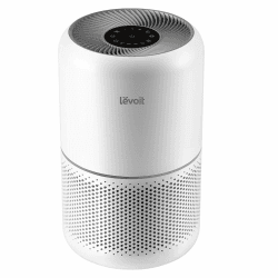 LEVOIT Luftreiniger HEPA Luftfilter für Allergiker, Air Purifier gegen Schimmel Staub Pollen Gerüche Tierhaare, 4 Ersatzfilter zur Auswahl, Timer leiser Schlafmodus,Weiß Core 300 Luftreiniger