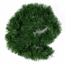 Weihnachtswunder® 3X Weihnachtsgirlande grün 10 Meter - künstliche Dekogirlande Ø 10 cm - Tannen Girlande Weihnachten