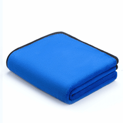 bemece Premium Mikrofasertücher Auto, Auto Trockentuch XXL Premium Extra Saugstark, Auto Putztücher für Autopflege und Haushaltsreinigung - 90 x 60CM Blau-xxl