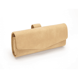FLYAMAPIRIT Auto Brillenetui Sonnenblende Sonnenbrillenhalter mit Magnetfunktion PU-Leder Auto Brillenetui Automotive Aufbewahrungsorganizer Beige