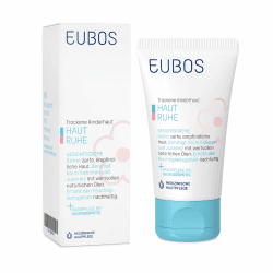 EUBOS HAUT RUHE | Gesichtscreme | Sanfte Pflege für empfindliche und trockene Kinder- und Babyhaut | Schützt und beruhigt | Hautverträglichkeit dermatologisch bestätigt | 30ml 30 ml (1er Pack) Gesichtscreme 30ml