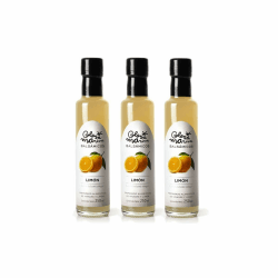 GLOSA MARINA 3er Paket *LIMON* Crema Balsámica de Limon - Balsamico Gourmet Essig Creme Zitrone (3 x 250ml)