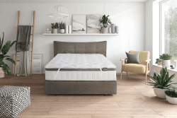 Traumnacht Komfort atmungsaktive Matratzenauflage 160x200 cm, Topper, Schoner für Matratzen bis 30 cm Höhe, Öko-Tex zertifiziert, Allergiker geeignet, produziert nach deutschem Qualitätsstandard 160 x 200 cm Mit 4 Eckgummis