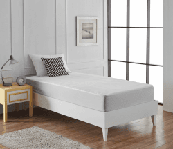Mixibaby Premium Molton Matratzenschoner Matratzenauflage wasserdichte 100% Baumwolle, Maße:160cm x 200cm, Produkt-Art:Spannbettlaken Rundumgummi 160cm x 200cm Spannbettlaken Rundumgummi