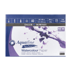 Daler Rowney 403660300 Aquarell Begleiten Block Acquafine, Größe A3, 42cm x 0.67cm x 29.7cm