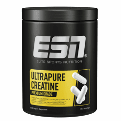 ESN Ultrapure Creatine Monohydrate, 300 Kapseln, 100 Portionen, Kreatin Kapseln, mikrofein & perfekt löslich, vegan - made in Germany 399 g (1er Pack)