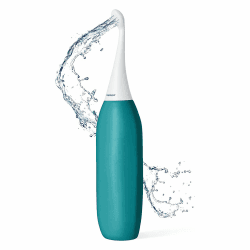HappyPo XL Po Dusche 480 ml - Bidet Handbrause Ersetzt Feuchttücher - Easy-Bidet mit Erweitertem Volumen - Sanfte Podusche Spart Wasser und Papier - Intimdusche für Unterwegs Oder zu Hause - Petrol Petrol 1 stück (1er Pack)