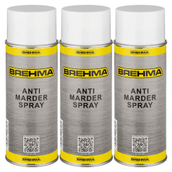 BREHMA 3X Antimarderspray Marderschreck Marder Spray Marderabwehr 400ml