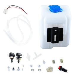 12V Universal Scheibenwaschanlage Scheibenwaschpumpe Waschmaschine 99300 für Oldtimer Boote und Marine Poweka