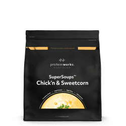 Protein Works – SuperSoups, Chick'n & Sweetcorn, Instant Suppe, Weniger Als 230 Kalorien, Leckere Mahlzeit Fertig Innerhalb Non 5 Minuten, Hoher Proteingehalt, 600g