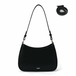 TIAASTAP Handtasche Damen klein Hobo Bag Elegant Umhängetasche Y2K Shoulder Bag for Women PU Leder Schultertasche Damen Klein Handtaschen mit Reißverschluss Coole Sachen für Teenager Mädchen Schwarz