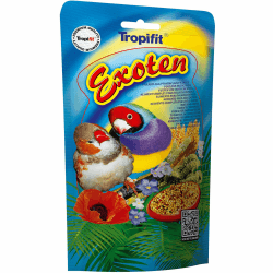 Vogelfutter tropifit Exoten – Lebensmittel für exotische Vögel, Doypack 250 g